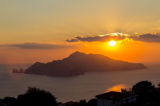 Capri Sonnenuntergang